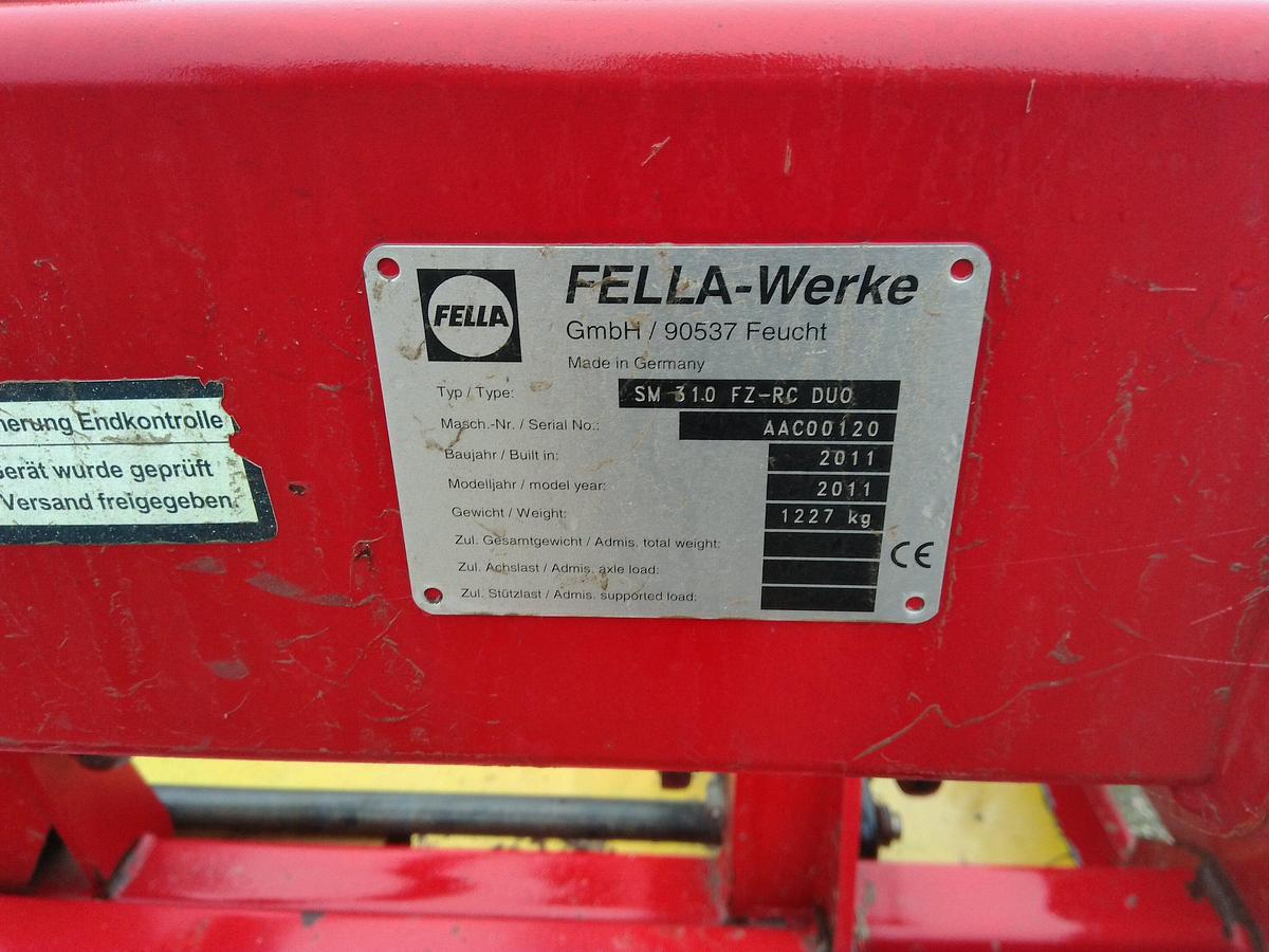 Usato FALCIACONDIZIONATRICE FELLA MT 8.80