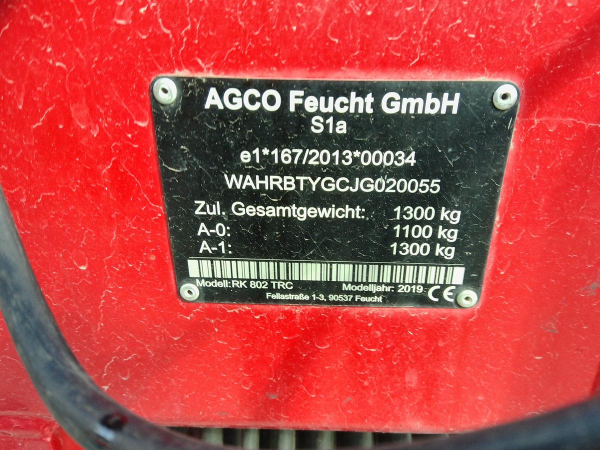 Usato ANDANATORE MASSEY FERGUSON RK 802 TRC