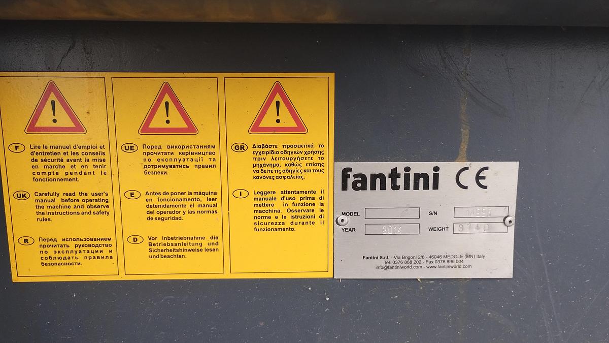 Usato BARRA DA GIRASOLE MARCA FANTINI 10MT