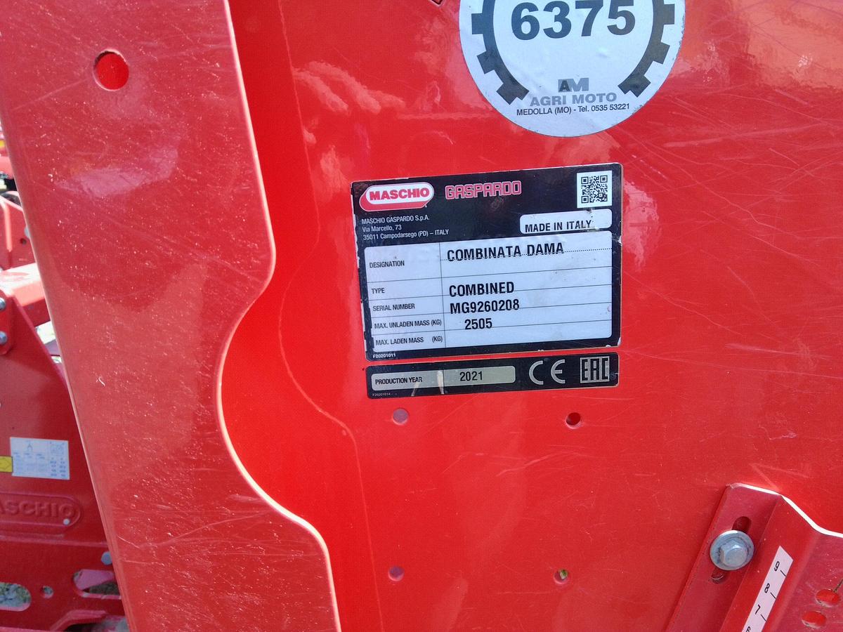 Usato SEMINATRICE COMBINATA MASCHIO MOD. DAMA 300/24, CON ERPICE ROTANTE DOMINATOR 3000. c/prova bonaccorsi