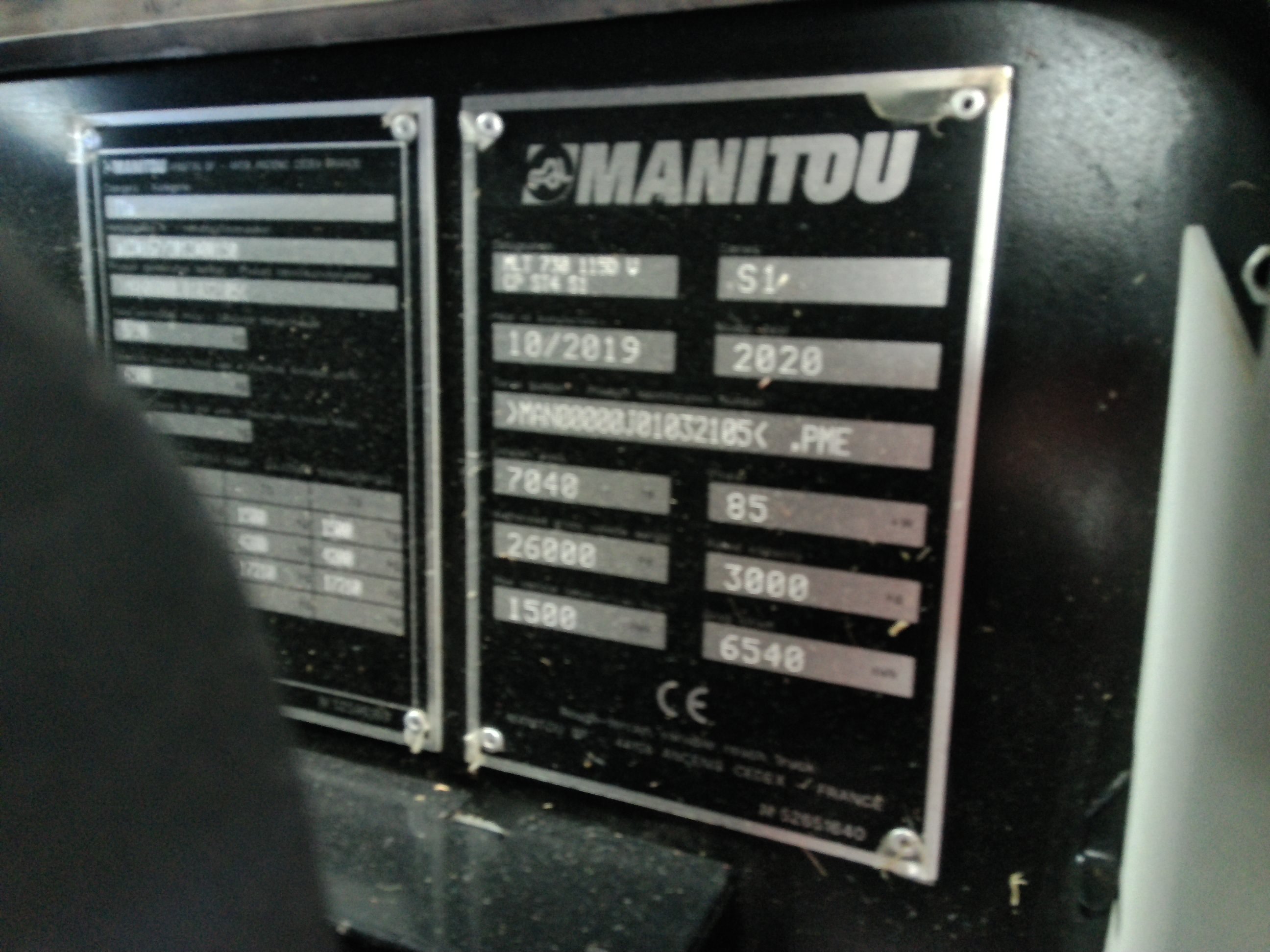Usato SOLLEVAATORE MANITOU 730 115 V CP