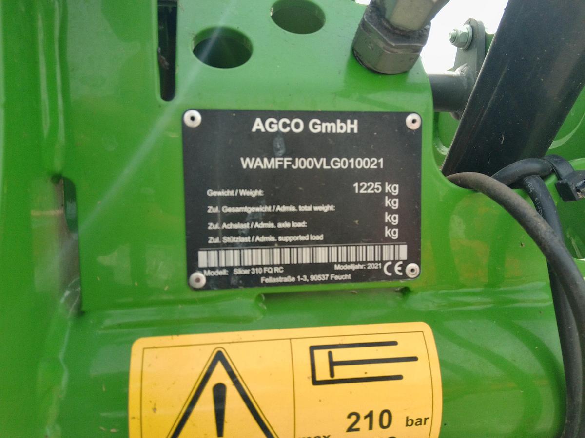 Usato FALCIACONDIZIONATRICE FENDT SLICER 310