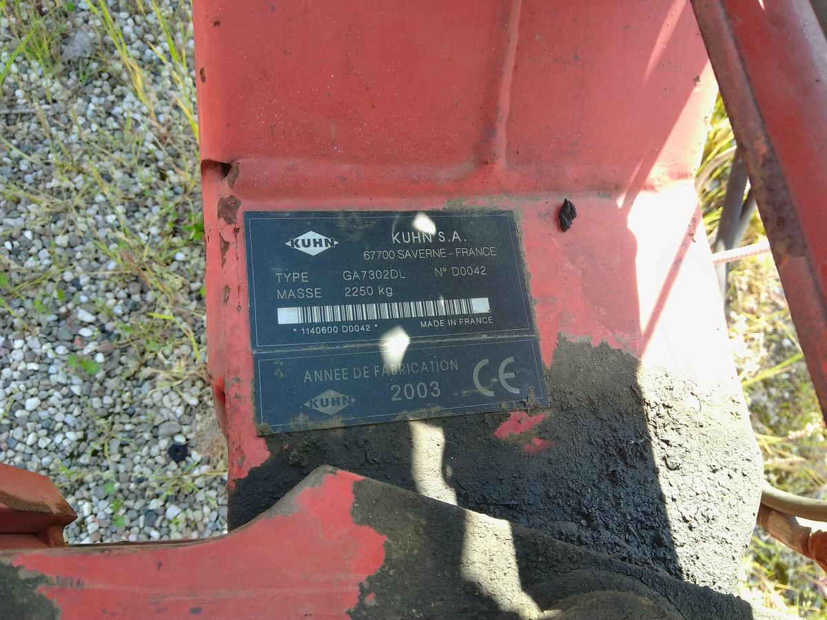 Usato RANGHINATORE KUHN GA 7302 DL