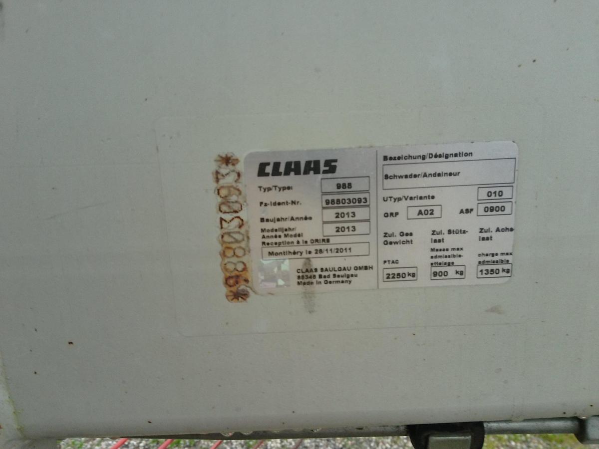 Usato ANDANATORE CLAAS LINER 2900