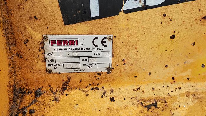 Usato TRINCIA FERRI F230