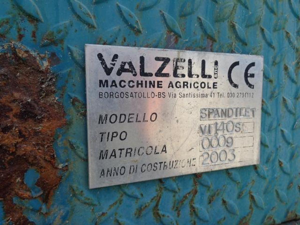 Usato CARRO LETAME VANZELLI 2 ASSI 140 Q.LI