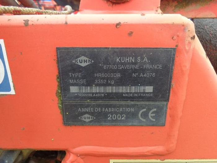 Usato ERPICE ROTANTE KUHN HR 6003