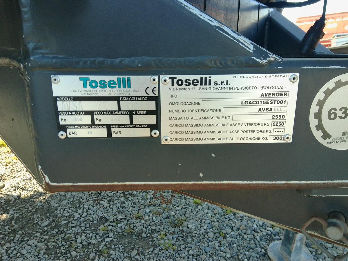 Usato BOTTE TOSELLI  AVENGER 2500