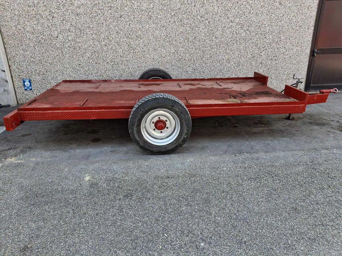 Usato CARRELLO FRAULINI MONOASSE DA 3,5 MT.