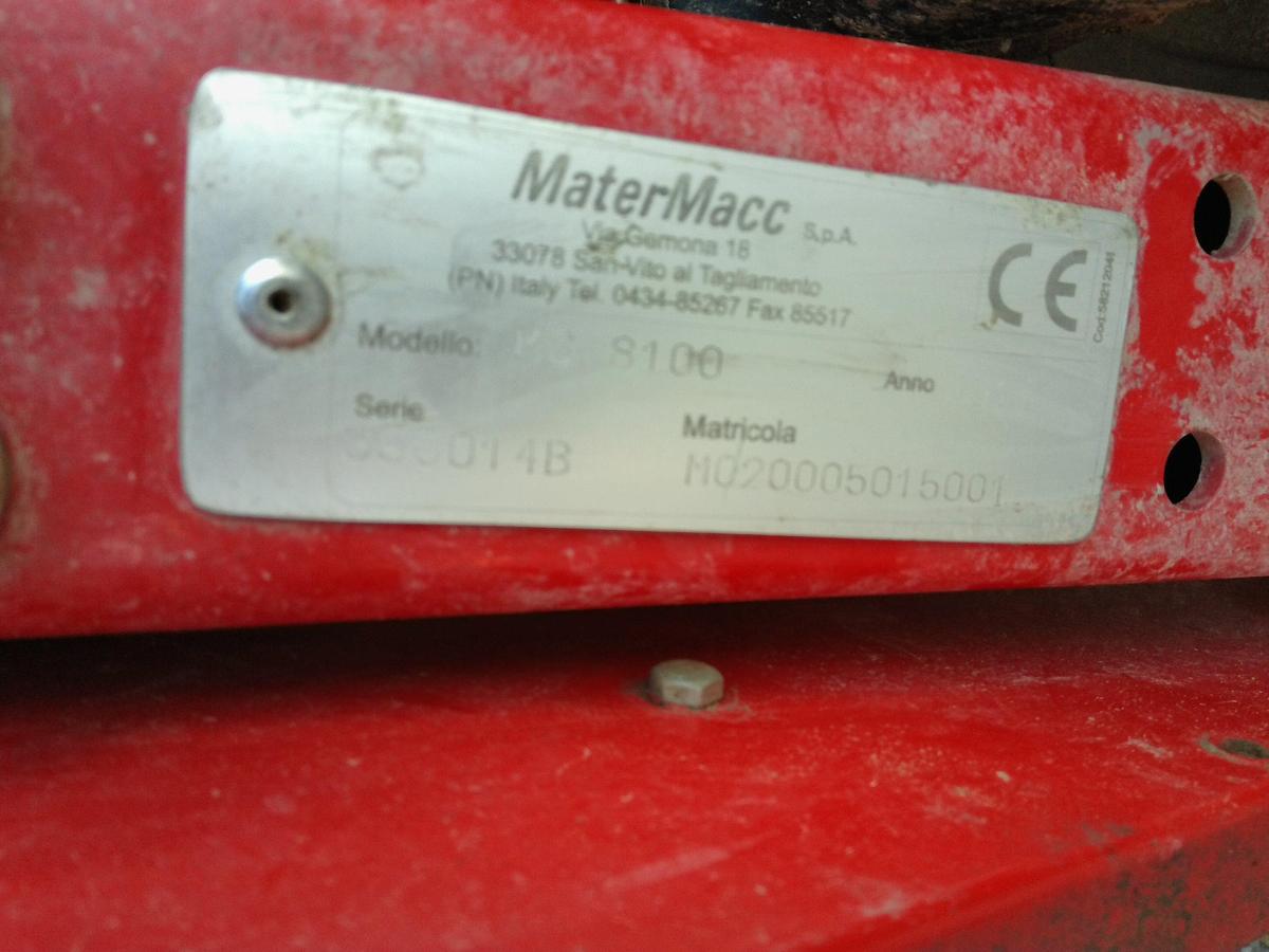 Usato SEMINATRICE MATERMAC MS 8100