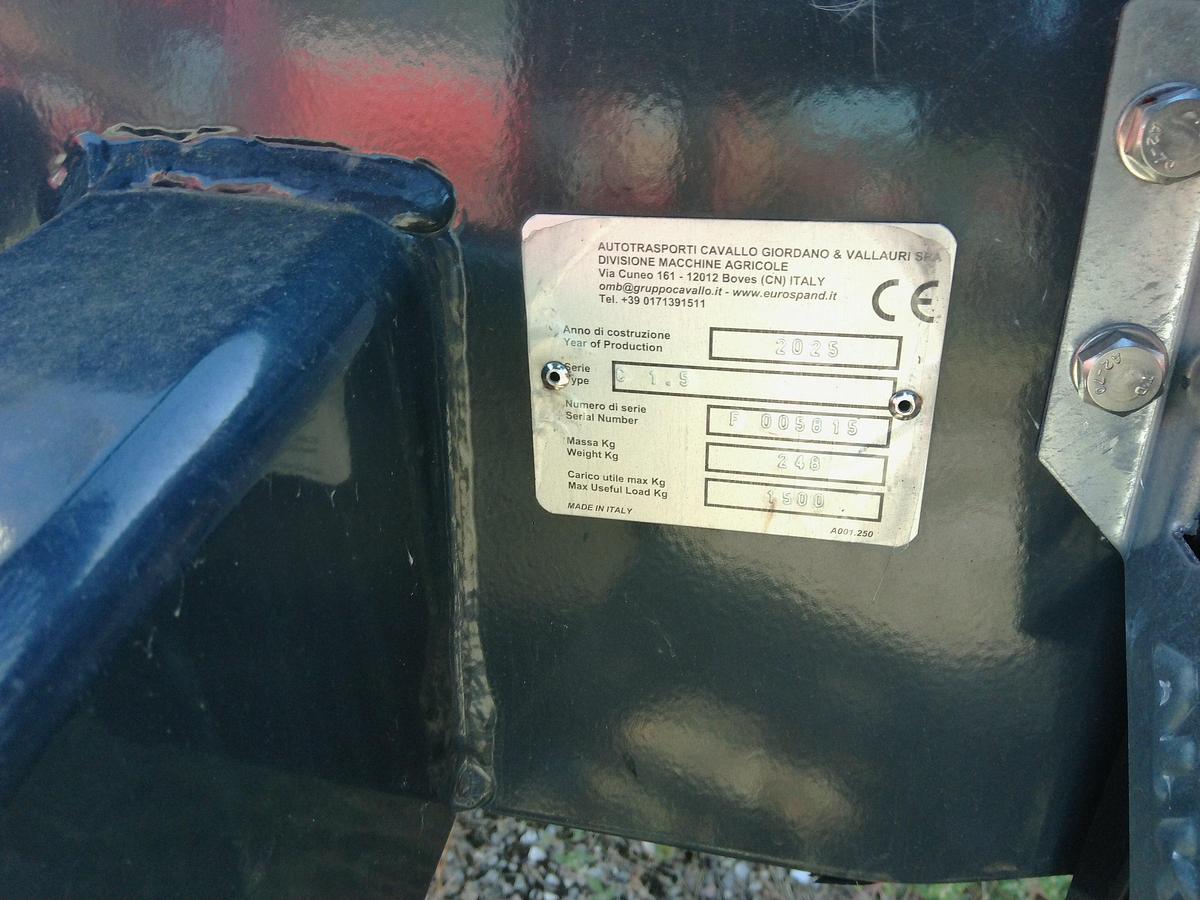 Usato CARRELLO PER SPANDICONCIME EUROSPAND