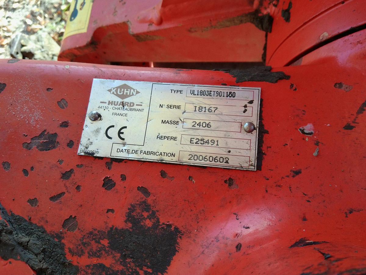 Usato ARATRO KUHN VARI-LEGENDER 180 OL 2+1