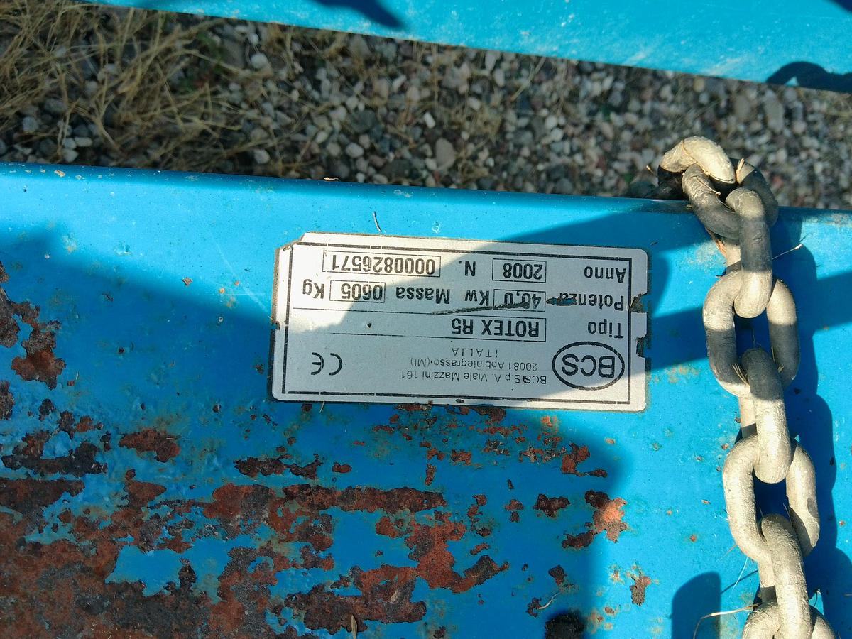Usato FALCIACONDIZIONATRICE BCS ROTEX5