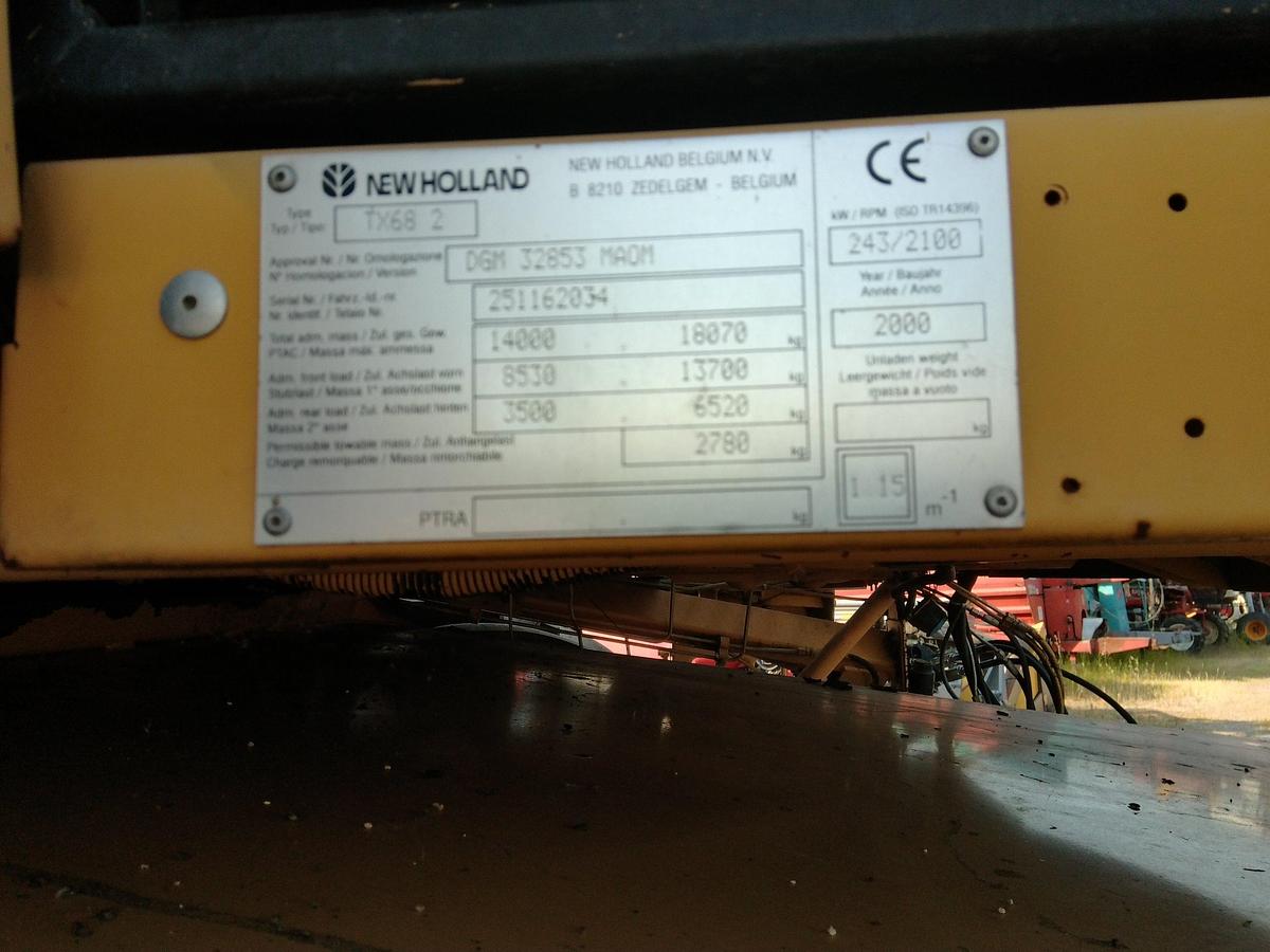 Usato MIETITREBBIA NEW HOLLAND TX68