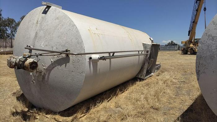 Used Tank, 6,000 Gallon, S/st, Jkt, Agit, Cherry Burrell, #C744331