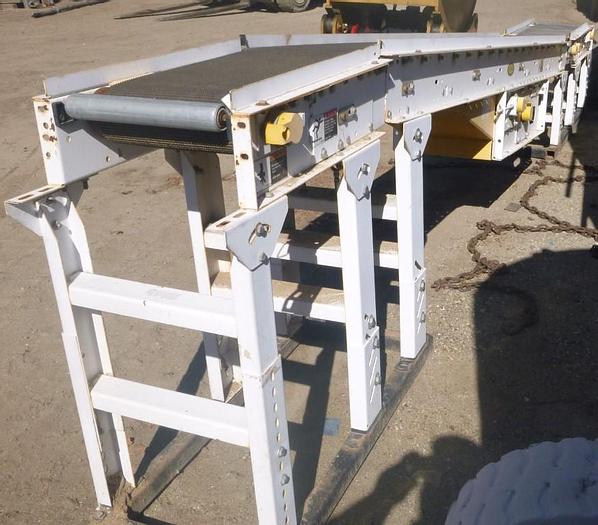 Used Conveyor, Belt, 12" x 172", C/st, Incline, Hytrol, 1 Hp #S743459