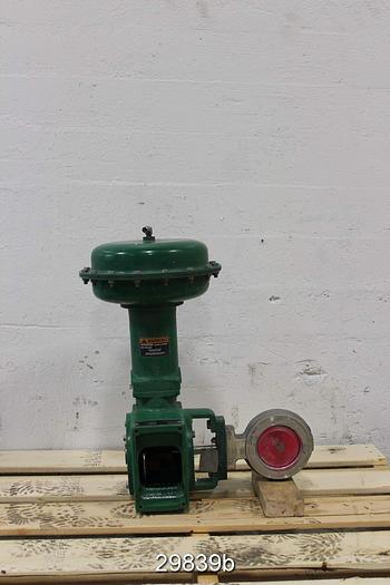 Used Fisher 8560 4" Butterfly Control Valve #29839