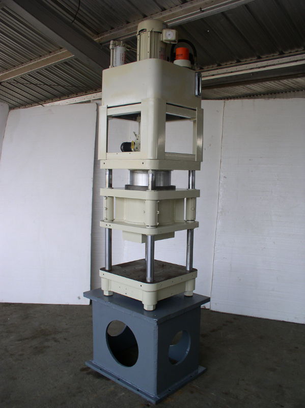 80 Ton Fisher / Precision 4 Post Hyd. Press; Up Acting Type; Mfg. 2006