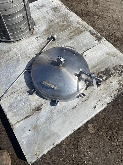 Used Used 304 stainless steel horizontal plate filter