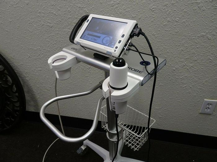 Used CubeScan Mcube BioCon-700 Bladder Scanner W/ Probe, MRC-700N Cart & Power Supply