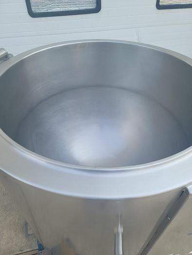 Used MARKET FORGE CROWN GL 100, 100 GAL STATIONARY NAT. GAS STEAM KETTLE (781C)