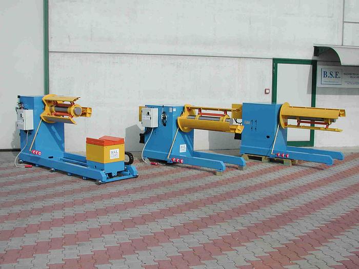 New F&P   3ton & 5ton Powered Decoilers  #3194