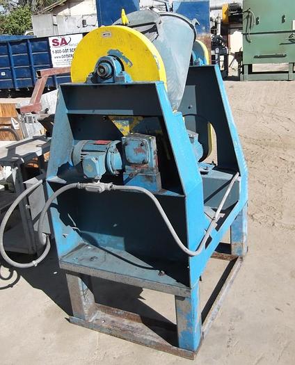 Used Mixer, V-Type, 1 CF, S/st, PK, Intensifier Bar, #S740041