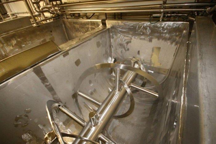 Used 250 CU. FT. RIBBON BLENDER - S/S - 100 HP