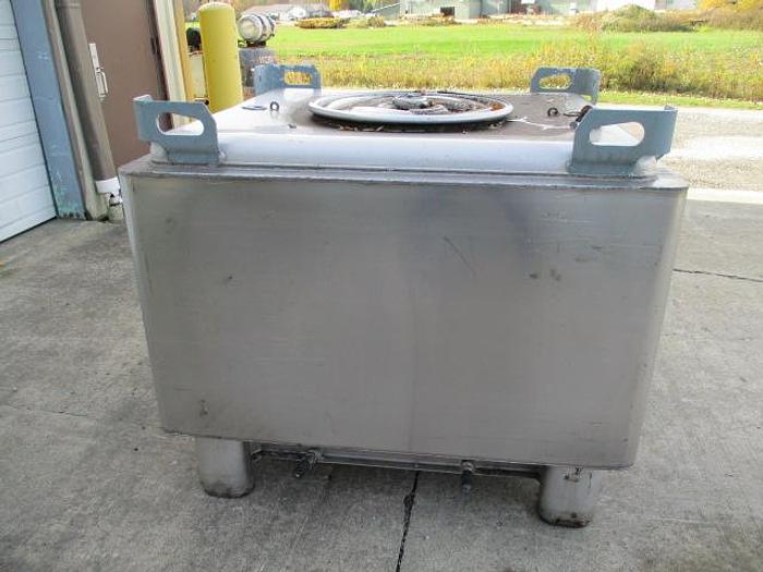 Used Hoover Materials Handling Liquitote(R) Stainless Steel IBC; 300G