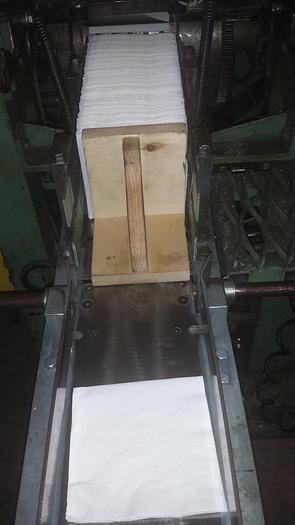 Used PCMC 8 COLOR 10" 8 COLOR NAPKIN FOLDER