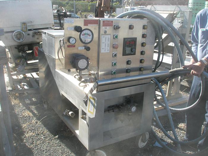 Used Cleaner, Tank, Purge System, 3 Compartment, S/st, Portable #S210295