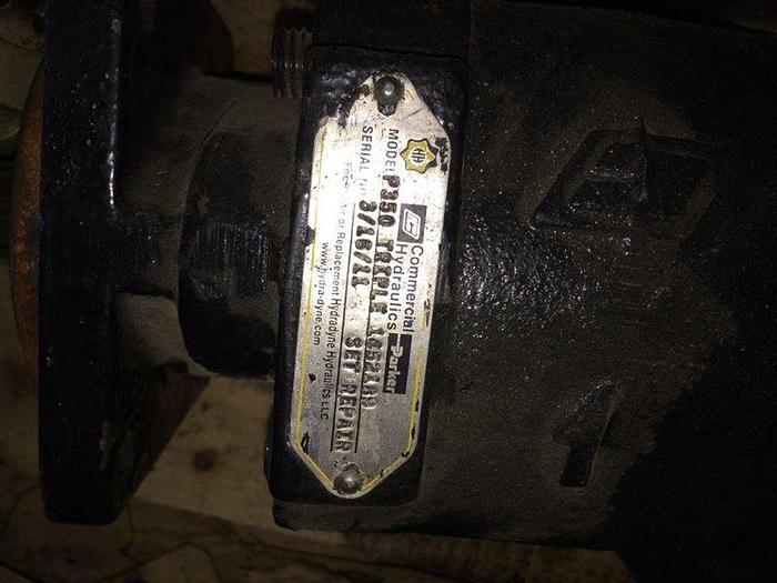 Used 0 Parker 1452189-R P350 Triple Piggyback Hydraulic Pump
