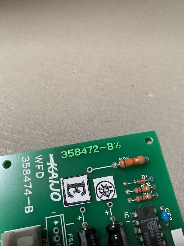 Used Kaijo PC Board WFD 358474-B