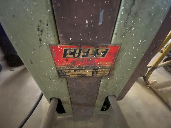 Used 1975 CIFES Star E-6 Spot Welder