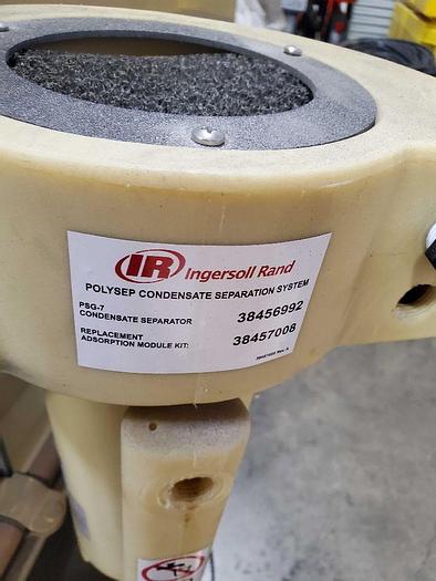 Used Compressor, Air, 5 HP, Ingersoll Rand, 125 PSI, 80 Gallon #C744117