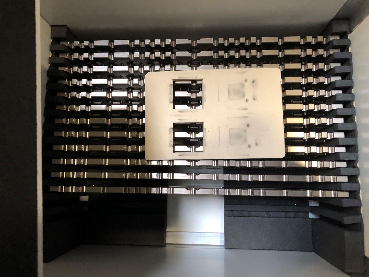 Used Multitest 128 LQFP 14x14x1.4mm Test handler change kit for MT9510 Handler