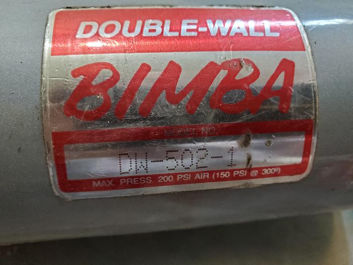 Used Bimba Pneumatic Cylinder 172-DX (BRB2)