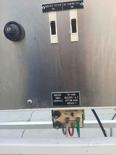 Used Filler, Piston, 2-Head, Simplex, S/st, Mdl AV200 #S744364