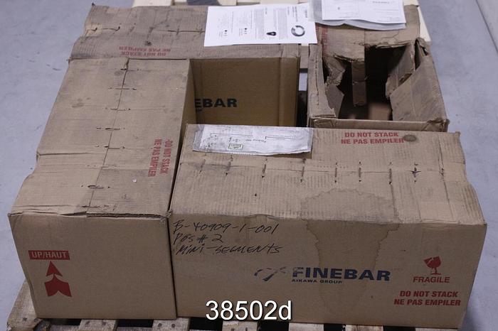 Unused Fine Bar Refiner Plate Set for Beloit DD4000 24" Refiner #38502