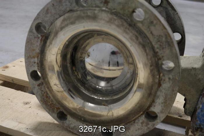 Used Neles Jamesbury 6" V-Ball Control Valve #32671