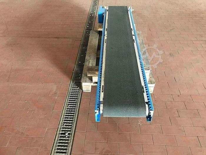Gebraucht OVERBECK Gurtförderer, Förderband, Gurtband 2,1m
