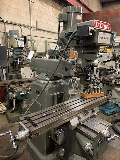 Used 10" X 50", LILIAN VERTICAL MILLING MACHINE