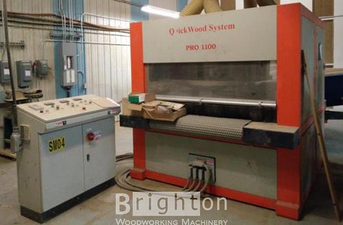 Used 1998 Quickwood Pro 1100 Orbital Brush Sander