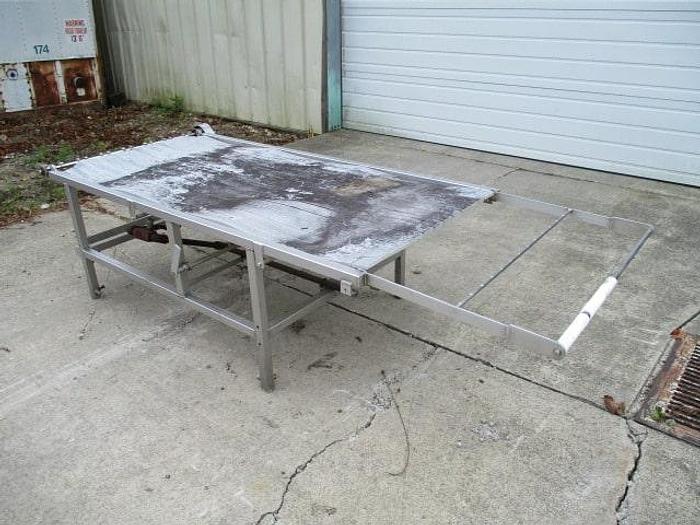 Used Conveyor; Wire Belt; 34"W x 8' 6"L
