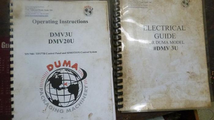 Used Filler, Form, Fill & Seal, Duma, Model DMV3V, Horizontal #S743579