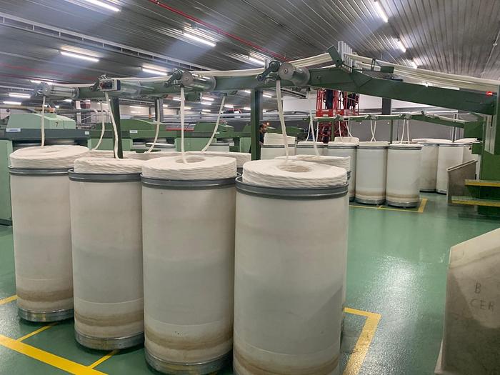 Gebraucht RIETER BLOWROOM, CARDING, DRAW FRAMES and COMBING MACHINERS, 1993-2003