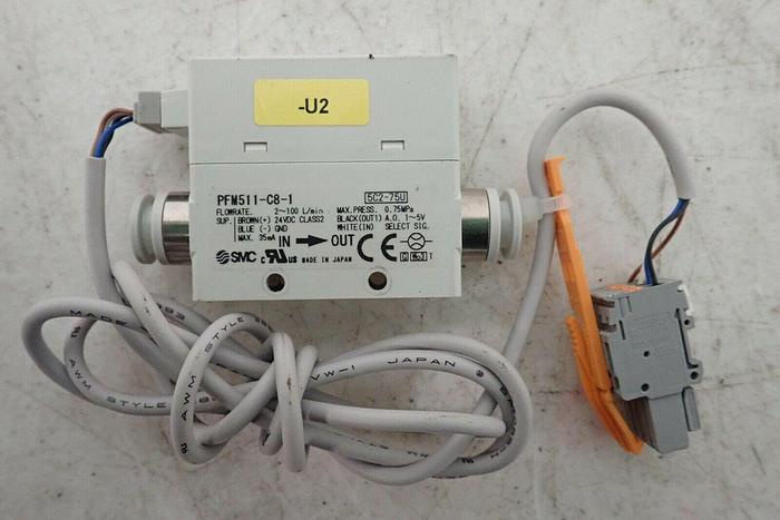 Used SMC PFM511-C8-1 Flow Sensor