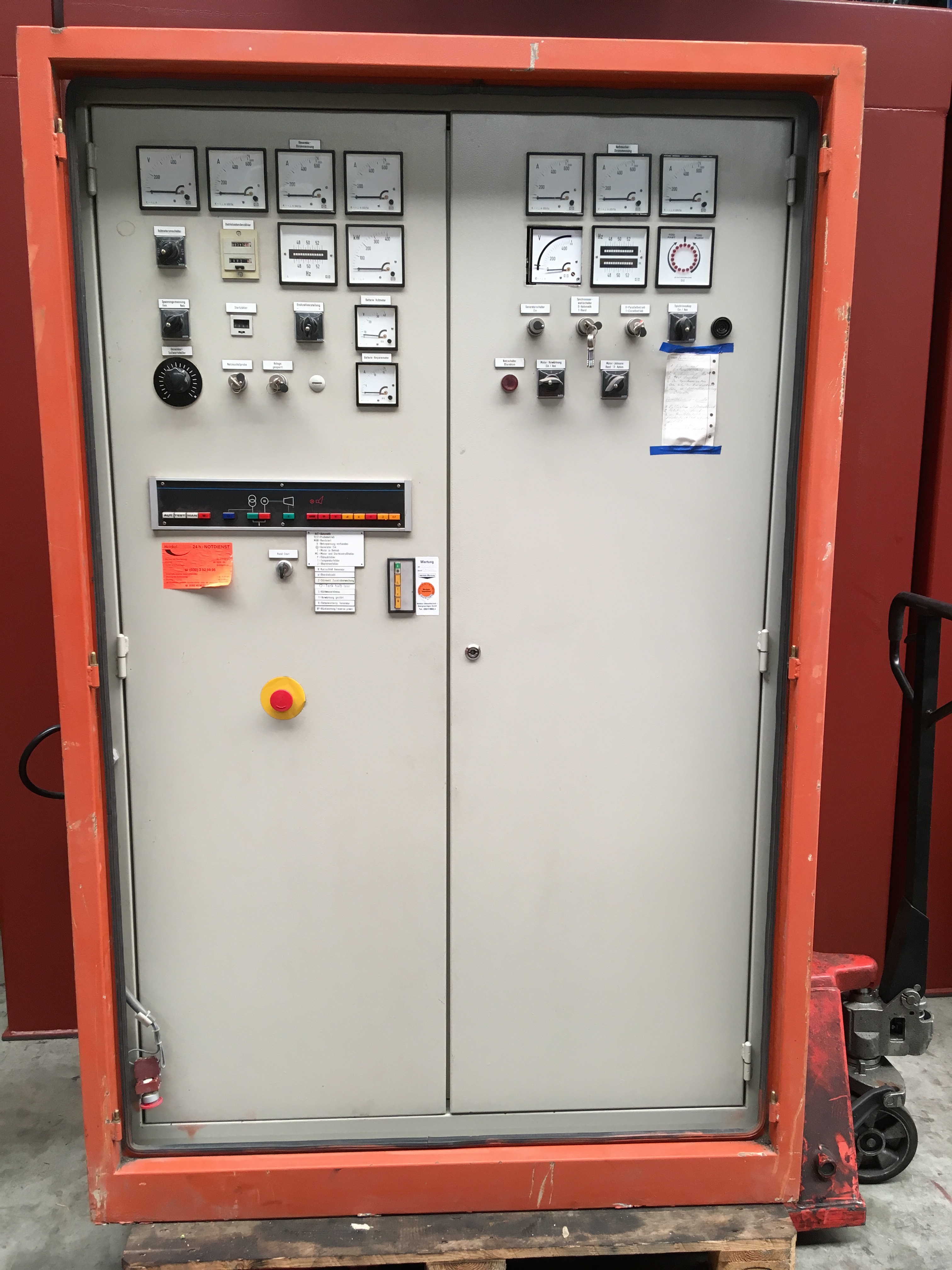 Used 1984 MERCEDES OM424A / SIEMENS GEN.SET 550 KVA