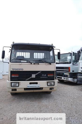 Used 1990 VOLVO FL617 Intercooler flatbed truck