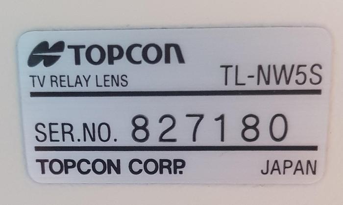 Used Topcon TRC NW5S nicht-mydriatische digitale Fundus-Netzhautkamera mit PowerHAD 3CC